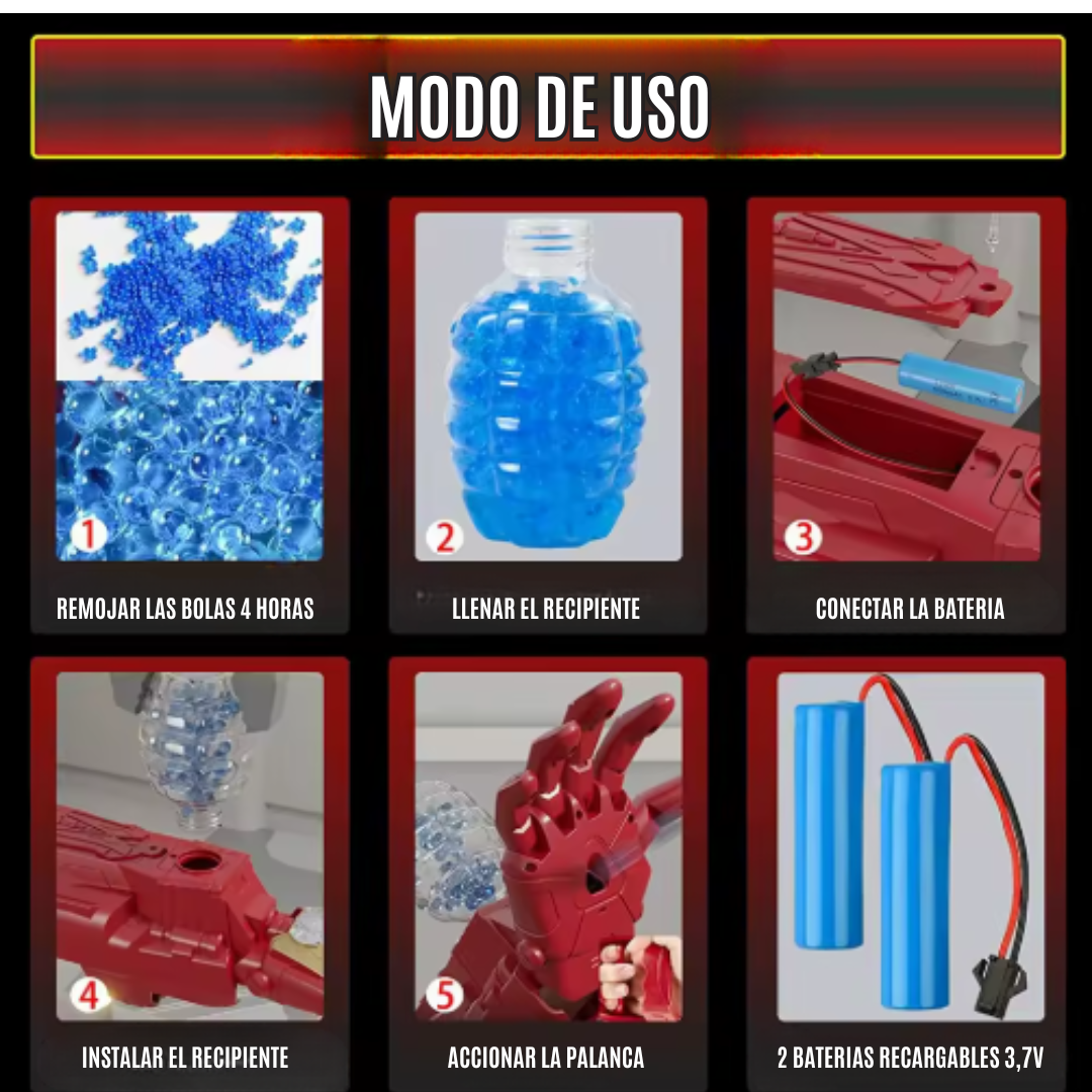 Brazo Hidroforce XM - Diversión sin Limites