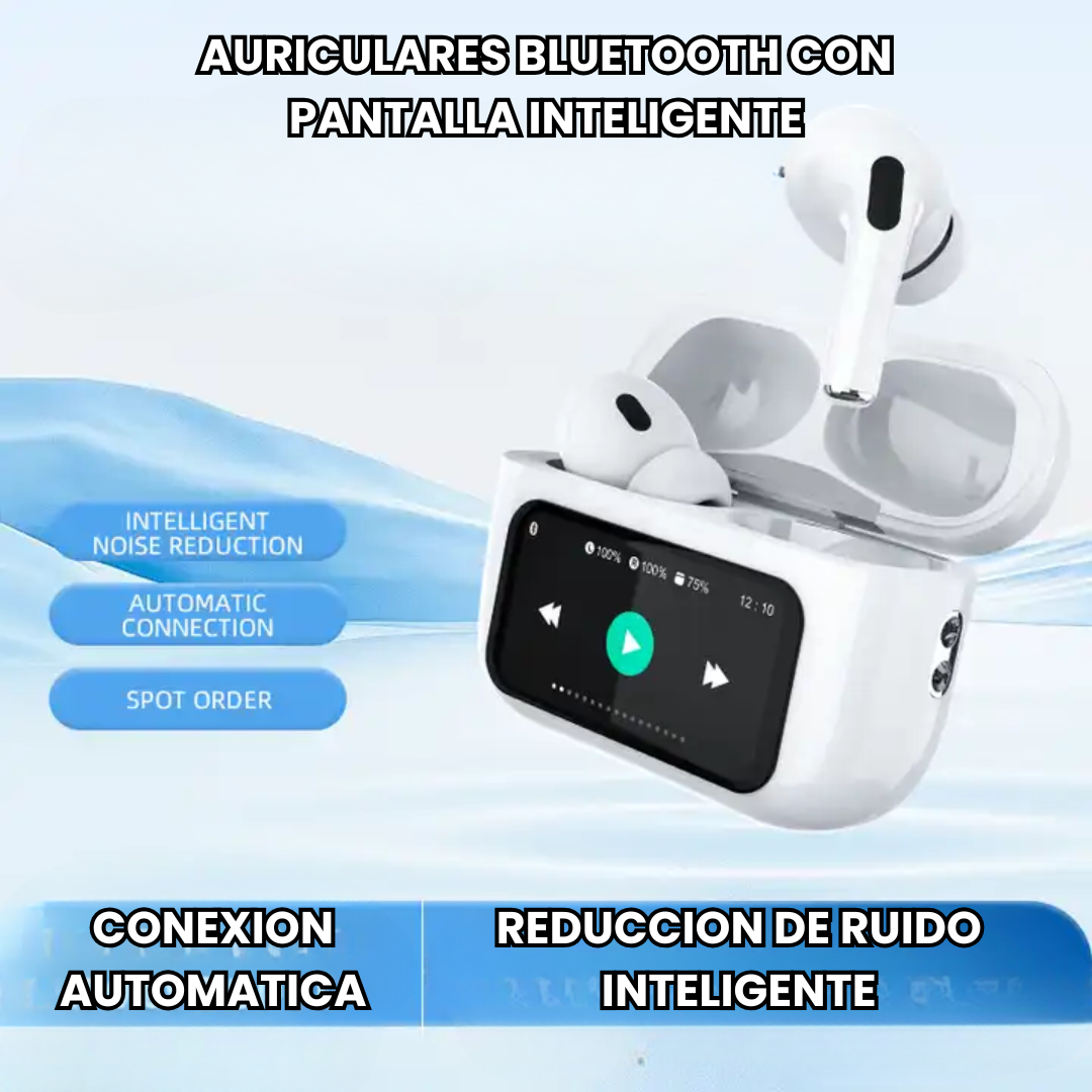 NexPro® - Audífonos con Pantalla Táctil + SPOTIFY PREMIUM