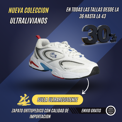 TENIS ULTRALIVIANOS - CALIDAD DE IMPORTADOS